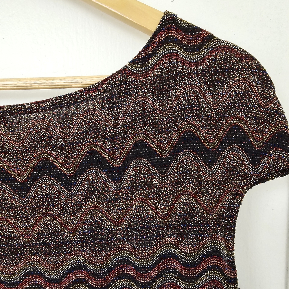 Jonden sparkle stretch top (L) - Picture 3 of 4